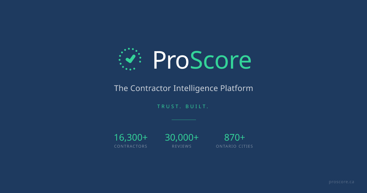 Find a Pro You Can Actually Trust | ProScore